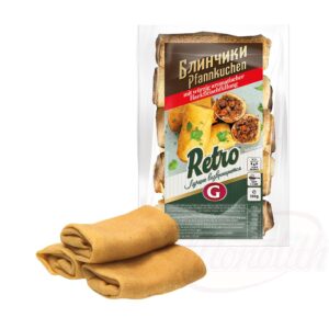 Retro “Monolith” pancakes with meat, 500 g