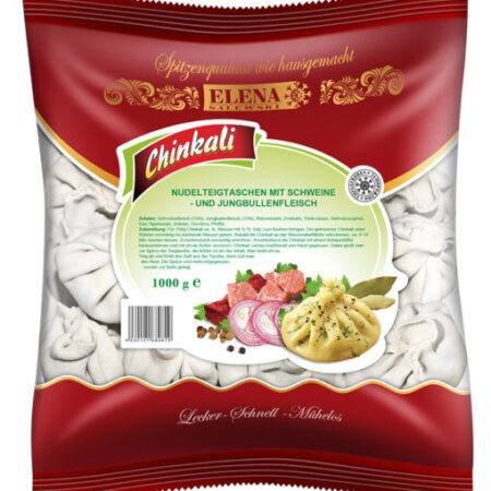 Dumplings varkensvlees en rundvlees (Georgische stijl) 'Elena' 1kg