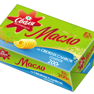 Масло сливочное  "Сваля" cолёное 82%