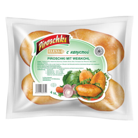 Pasteitjes met kool "Elena" 4 stuks. 0,5 kg
