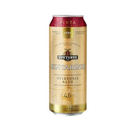 Bier Švyturys Gintarinis 4,6% Alc, 0.5L