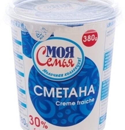 Creme fraiche "Moya senya", 30%  380 g