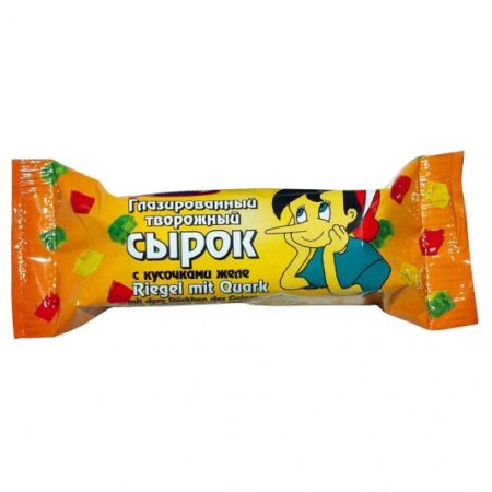 Cheesecake "Pinocchio", geglazuurd 20% 45g