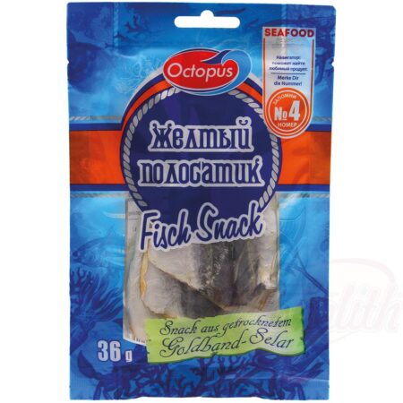 Dwergvinvissnack, gedroogd en gezouten