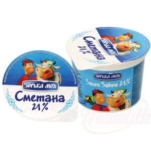 Сметана “Зорька моя” 21%