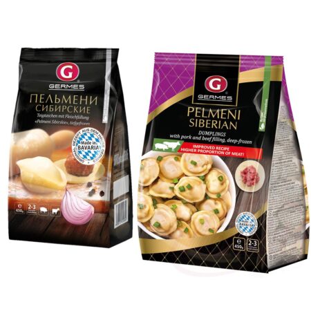 Pelmeni "Siberisch" met varkensvlees en rundvlees 450g