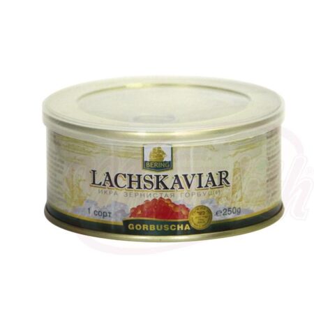 Rode kaviaar - Garbusha Bering - 250 gr