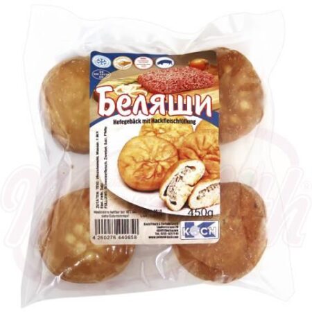 Pasteien met vlees, gebakken, "Monolith" 0,45kg