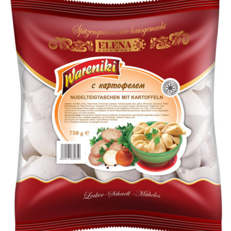 Dumplings met aardappelen "Elena" 0,75 kg