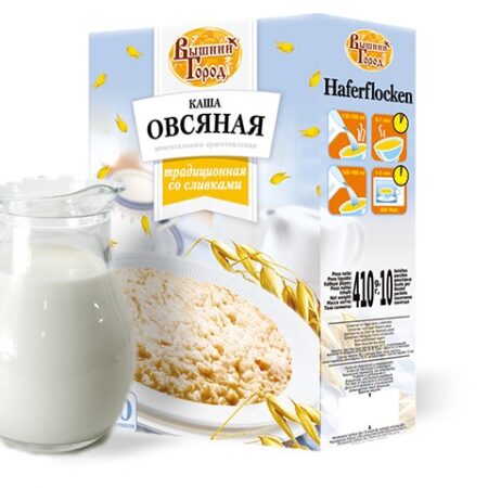Ogenblik havermout met room  "Vyshny Gorod" 410 g (Копировать)