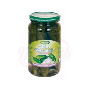 Komkommers gebeitst "Zakuska" met knoflook 435 g
