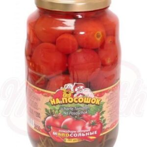 Tomaten in blik, gekruid, zonder azijn «Na pososhok» 1200 g / 2350 g