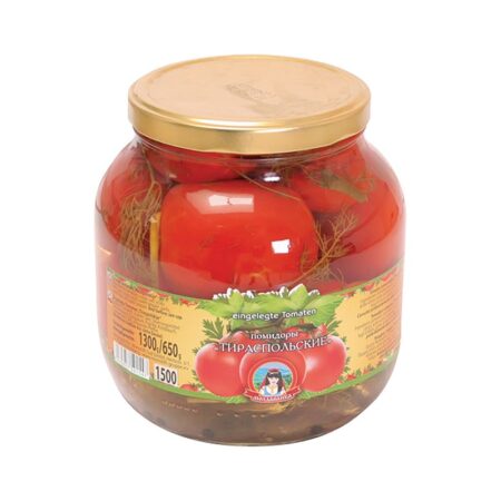 Ingeblikte tomaten «Moldavanka» 650 g / 1350 g
