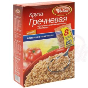 Boekweit "Uvelka" 8 verpakkingen van 100 g