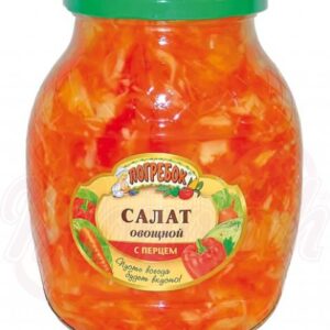 Салат овощной с перцем "Погребок"