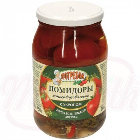 Ingeblikte tomaten met dille «Pogrebok» 450 g / 880 g