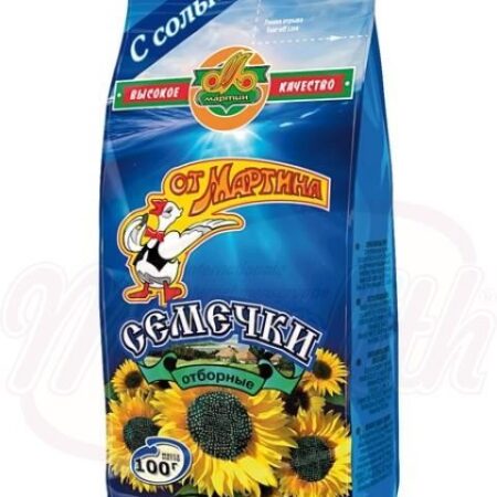 Zaden van zonnebloem gebakken gezouten "Martin's" 100 g
