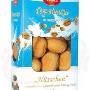 Печенье орешки со сгущенкой