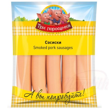 Worstjes "Tri porosenka" 0.45 kg