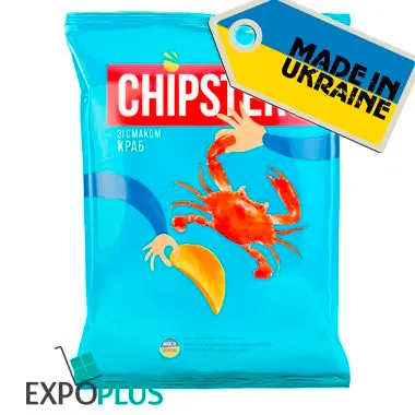 CHIPSTERS met krabsmaak 120g