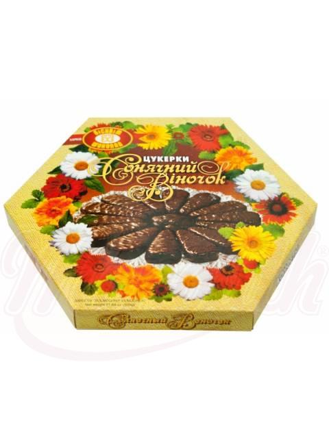 Конфеты с желейной начинкой "Сонячний вiночок"