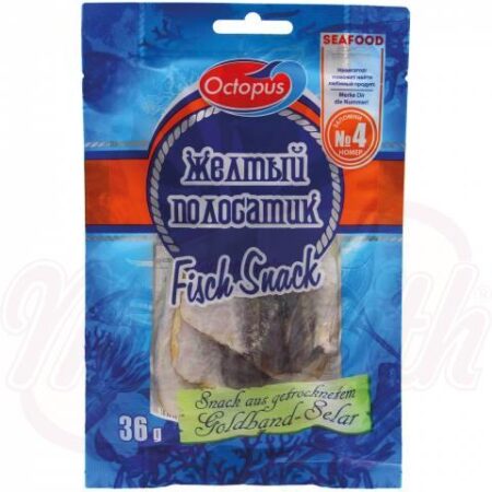 Gele nertssnack, gedroogd en gezouten 36g