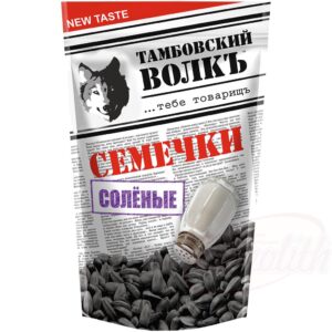 Семечки жареные "Тамбовский Волкъ" с солью