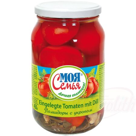 Tomaten in het zuur met dille "My Family"