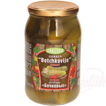 Vatkomkommers, pittig "Zakuska"