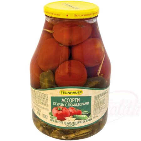 Assortiment Komkommers Met Tomaten 2650ml