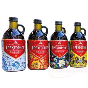 Пиво "ТРЁХГОРНОЕ" 1л