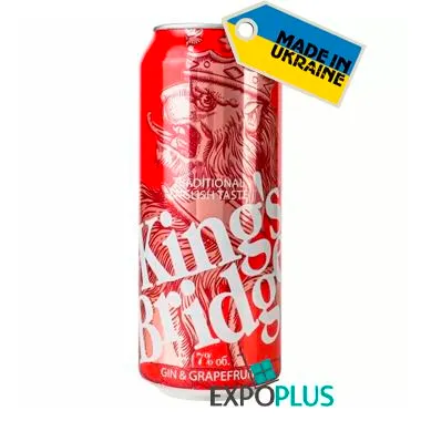 Alcoholische drank met grapefruitsap "KINGS BRIDGE"