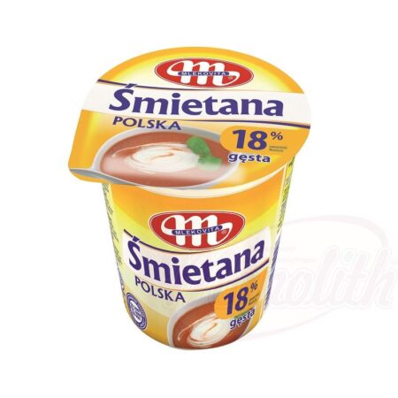 Gefermenteerd melkproduct "Smietana Polska", 18% vet