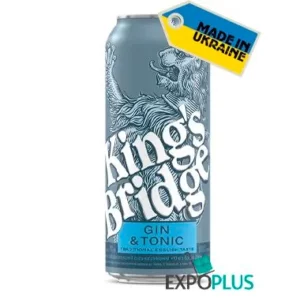 Джин-тоник   "KINGS BRIDGE" 7%алк