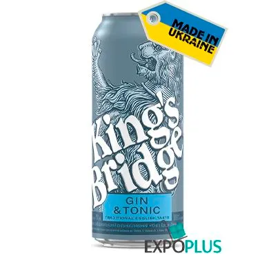 Gin-tonic "KINGS BRIDGE" 7%alc