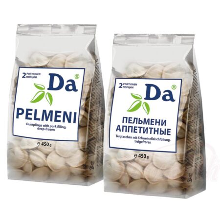 Dumplings “Appetitnye Da” with pork, 450 g