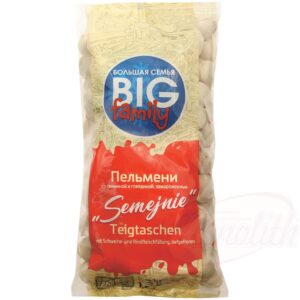 Pelmeni “Semeynye” met varkens- en rundvlees, 1,6 kg